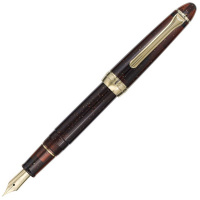 Ручка перьевая SAILOR SHIKIORI KUSA ASOBI, Gold IP still nib, Tsurubami/Коричневый, F