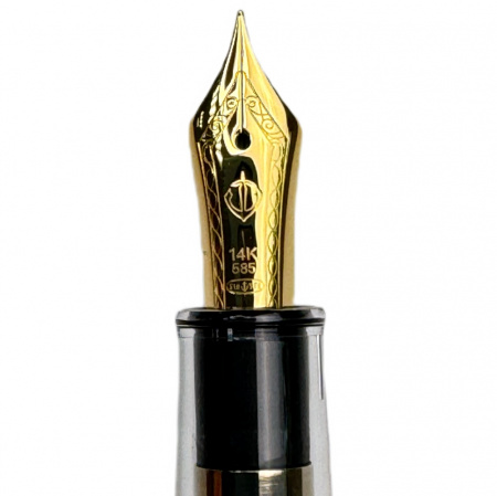 Ручка перьевая SAILOR 1911S DEMONSTRATOR, GT 14K, Clear/Прозрачный