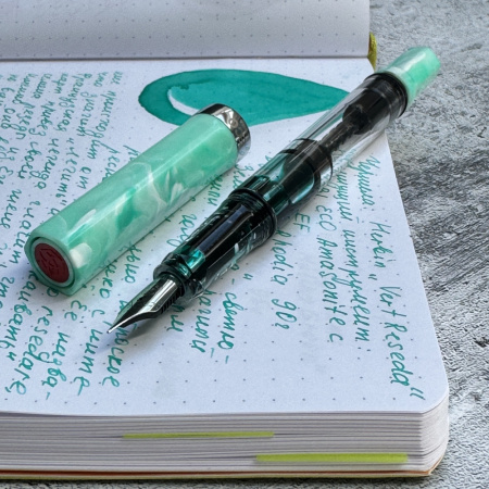 Ручка перьевая TWSBI ECO, Amazonite/Голубовато-зеленый