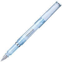 Ручка перьевая SAILOR TUZU GLASSY, Steel nib, Crystal Sky/Прозрачный голубой, F