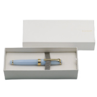 Ручка перьевая SAILOR PRO GEAR SLIM SHIKIORI FAIRY TALE, GT 14K, Grateful crane/Голубой