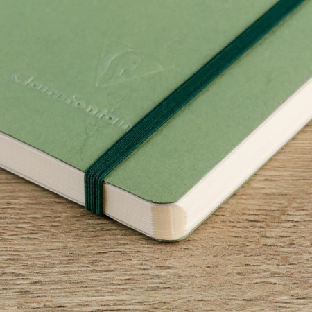 Записная книжка CLAIREFONTAINE AGE BAG MY.ESSENTIAL, A5, 90 г, Vert/Зеленый