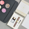 Набор SAILOR: перьевая ручка PRO GEAR SLIM JAPANESE SWEETS, Manju/Розово-бежевый, GT 14K, + Чернила SHIKIORI, Doyou