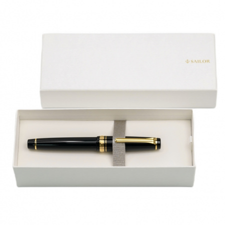 Ручка перьевая SAILOR PRO GEAR, GT 21K bicolor, Black/Черный