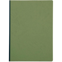 Тетрадь CLAIREFONTAINE AGE BAG, тканевый переплет, A4, 90 г, Vert/Зеленый, Линейка