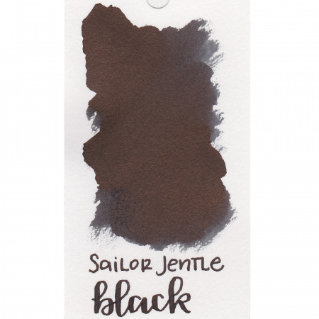 Чернила в банке SAILOR JENTLE INK, Black/Черный