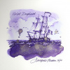 Чернила HERBIN PRESTIGE 1670, Imperial Violet/Фиолетовый с золотыми блестками