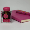 Чернила HERBIN PRESTIGE 1670, Fuchsia de Magellan/Розовый с золотыми блестками