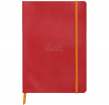 Записная книжка RHODIARAMA в мягкой обложке, A5, точка, 90 г, Poppy, Красный