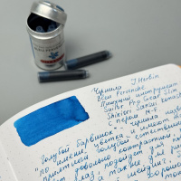Картриджи для перьевой ручки HERBIN, Bleu pervenche/Темно-голубой