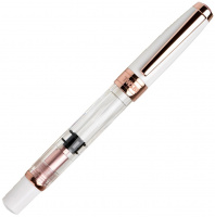 Ручка перьевая TWSBI DIAMOND 580 ROSE GOLD II, White/Белый