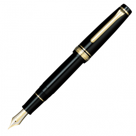 Ручка перьевая SAILOR PRO GEAR, GT 21K bicolor, Black/Черный