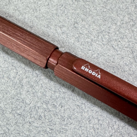 Ручка мультисистемная 3 в 1 RHODIA MULTI PEN, Marron/Красно-коричневый