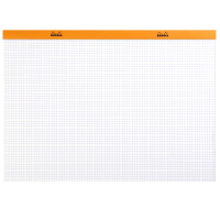 Блокнот RHODIA BASICS №38, A3+, 80 г, Orange/Оранжевый