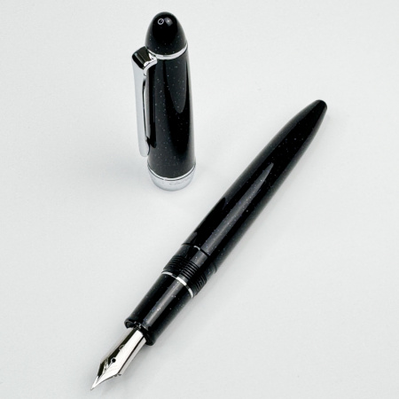 Ручка перьевая SAILOR SHIKIORI HISAKATA, RT steel nib, Stardust/Черный