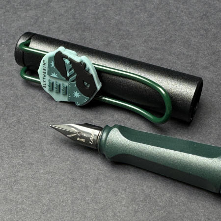 Ручка перьевая LAMY SAFARI HARRY POTTER, Slytherin/Черный с зеленым