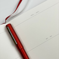 Записная книжка RHODIARAMA GOALBOOK CREATION в твердой обложке, A5, без линовки, 200 г, Nacarat/Коричнево-красный