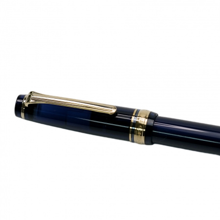Ручка перьевая SAILOR PRO GEAR SLIM SHIKIORI SANSUI, Gold IP 14K,  Yutsubame/Темно-синий