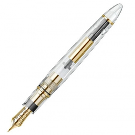 Ручка перьевая SAILOR 1911S DEMONSTRATOR, GT 14K, Clear/Прозрачный