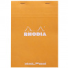 Блокнот RHODIA BASICS №16, A5, 80 г, Orange/Оранжевый, Точка