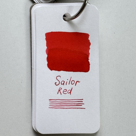 Картриджи для перьевой ручки SAILOR, Red/Красный
