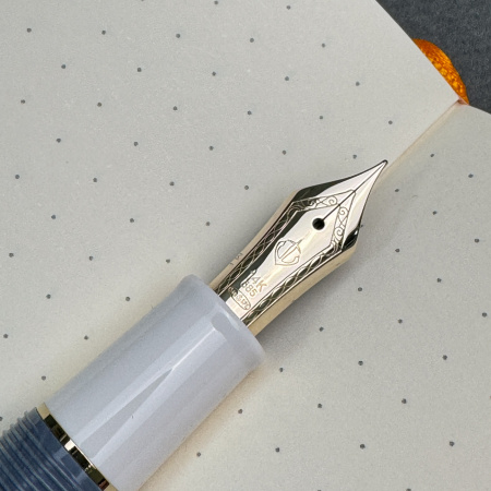 Ручка перьевая SAILOR PRO GEAR SLIM MINI RECONTRE, Gold IP 14K, Gris fer/Серый