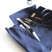 Пенал-скрутка RHODIA 2 в 1, Black/Черный