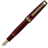 Ручка перьевая SAILOR PRO GEAR SLIM MINI, GT 14K, Maroon/Коричнево-бордовый, F