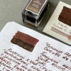 Чернила HERBIN PRESTIGE 1670, Caroube de Chypre/Коричневый с золотыми блестками