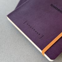 Записная книжка RHODIARAMA GOALBOOK, A5, 90 г, Eggplant/Темно-фиолетовый