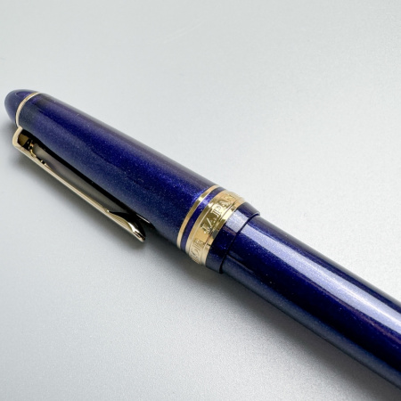Ручка перьевая SAILOR 1911 LIGHT, Gold IP 14K, Shining blue/Синий