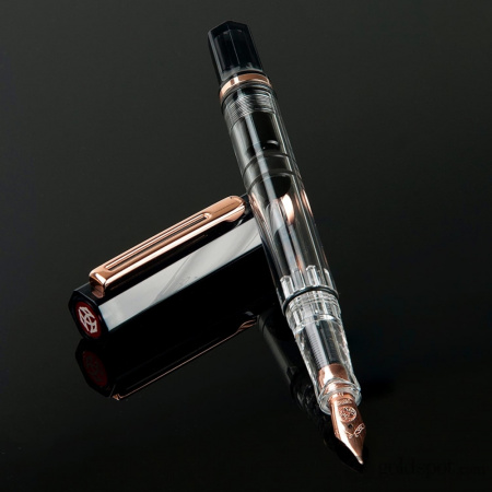 Ручка перьевая TWSBI ECO ROSE GOLD, Smoke/Черный