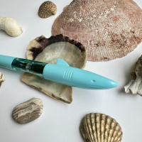 Ручка перьевая Jinhao Shark, Голубой