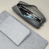 Пенал CLAIREFONTAINE AGE BAG PETITE OVALE, Grise/Серый