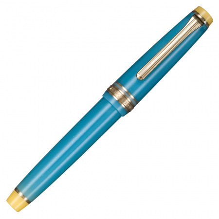 Набор SAILOR: перьевая ручка PRO GEAR SLIM SOLAR TERM SERIES, Yuzuyu, GT 14K, + Чернила SHIKIORI, Zaza