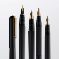 Ручка перьевая LAMY IMPORIUM, Black with gold/Черный с золотым
