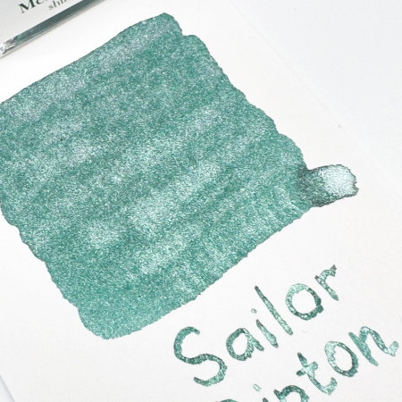 Набор SAILOR: перьевая ручка-макалка HOCORO, Calligraphy steel nib 40° + Чернила DIPTON, Mellow Forest