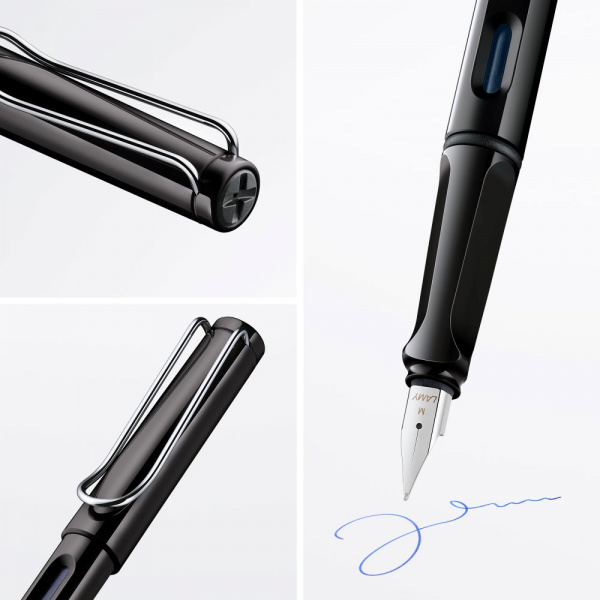 Ручка перьевая LAMY SAFARI, Black/Черный