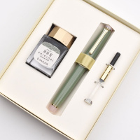 Набор SAILOR: перьевая ручка PRO GEAR SLIM JAPANESE SWEETS, Sakuramochi, GT 14K, + Чернила SHIKIORI, Miruai