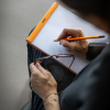 Блокнот RHODIA BASICS №18, A4, 80 г, Orange/Оранжевый