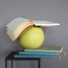 Записная книжка RHODIARAMA в мягкой обложке, A5, 90 г, Peacock/Сине-зеленый