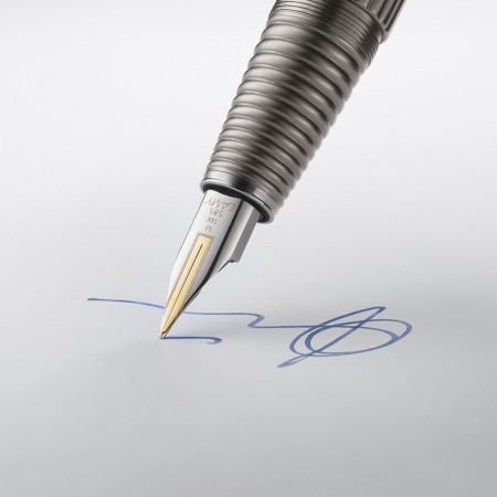 Ручка перьевая LAMY IMPORIUM, Titanium/Титан c платиной
