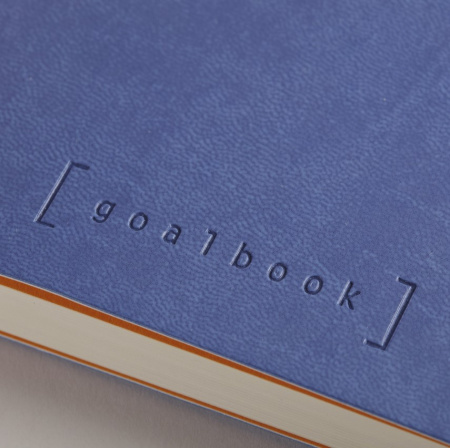 Записная книжка RHODIARAMA GOALBOOK в мягкой обложке, A5, точка, 90 г, Sapphire/Синий