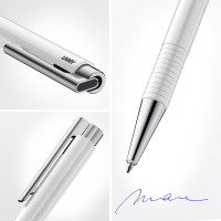 Ручка шариковая LAMY LOGO, White/Белый