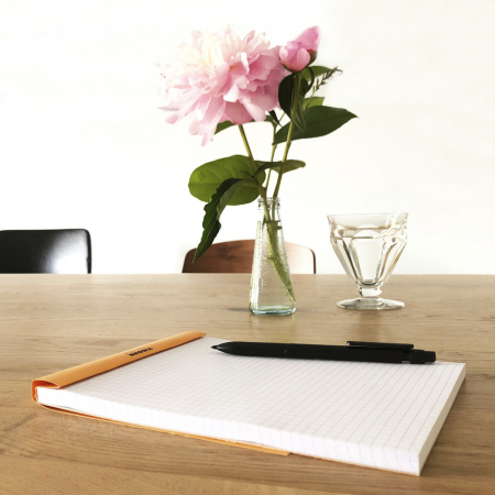 Блокнот RHODIA BASICS №16, A5, 80 г, Orange/Оранжевый