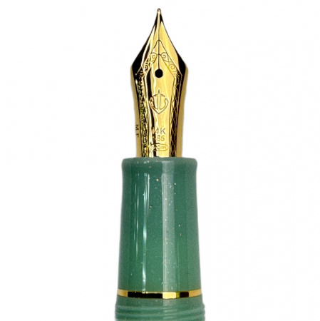 Ручка перьевая SAILOR PRO GEAR SLIM SHIKIORI FAIRY TALE, GT 14K, Dragon palace/Светло-зеленый