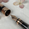 Ручка перьевая TWSBI DIAMOND 580 ROSE GOLD II, Smoke/Темно-серый