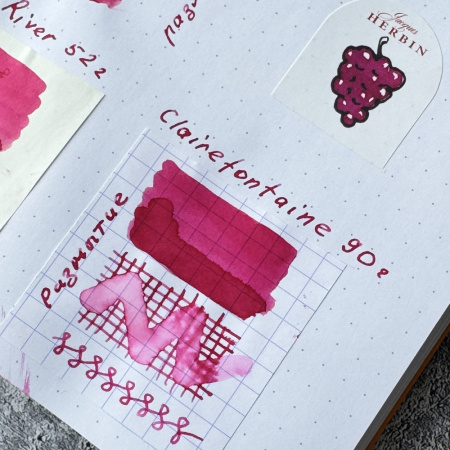 Чернила HERBIN, Rouge bourgogne/Малиновый