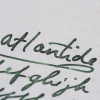 Чернила HERBIN PRESTIGE 350, Vert Atlantide/Зеленый с серебряными и золотыми блестками