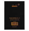 Блокнот RHODIA BASICS №13, A6, 80 г, Black/Черный